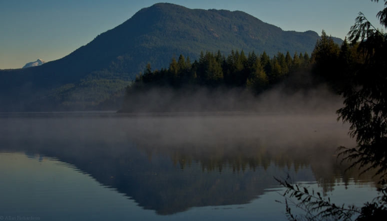 Haslam Lake mist